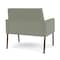 Lesro Mystic Lounge Reception Bariatric Chair, Bronze, OH Eucalyptus Upholstery ML1401 - alternate 2